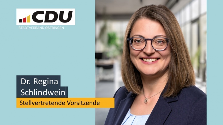 Dr. Regina Schlindwein, sellvertretende Vorsitzende CDU Östringen