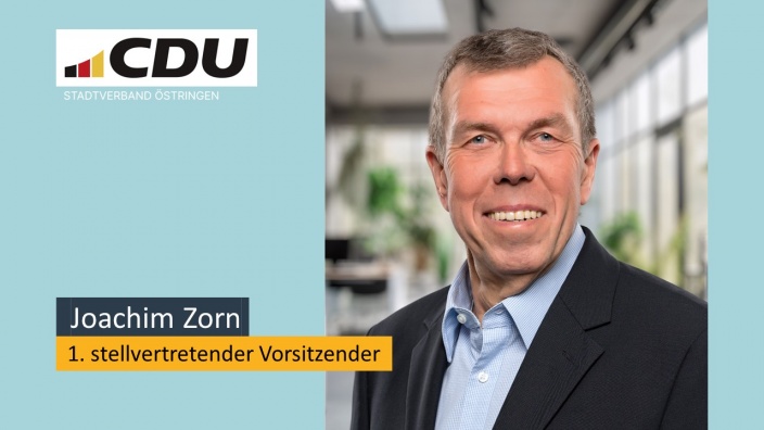 Joachim Zorn, stellvertretender Vorsitzender CDU Östringen